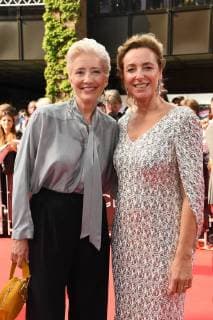 Emma Thompson and Diana Iljine Festival Director 36 Filmfest München CineMerit Gala 2018 Festival Center Gasteig Prize Honoring Munich 29 June 2018