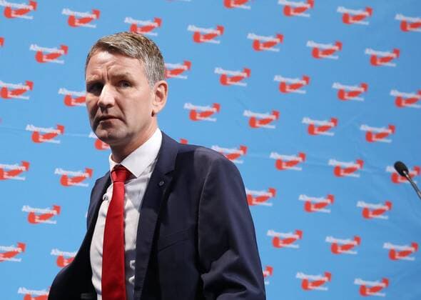 Federal party convention of the AFD in Augsburg Björn Höcke Augsburg Bavaria Germany Fair