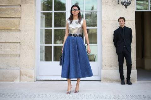 Giovanna Engelbert, Senior Fashion Editor of Vogue Japan, attending the Dior runway show during Haute Couture Fashion Week in Paris - July 2, 2018 - PHC: Fall 2018 Street Style Day 2, Paris France  Copyright: xMichaelxIpx h_00521914