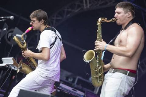 Ilustration shows the first day of the Les Ardentes music festival in Liege, Thursday 05 July 2018. The 13th edition of the festival is taking place from July 5 to July 8. Artists will perform on four different stages on the festival grounds.  KOENxBLANCKAERT 05378240