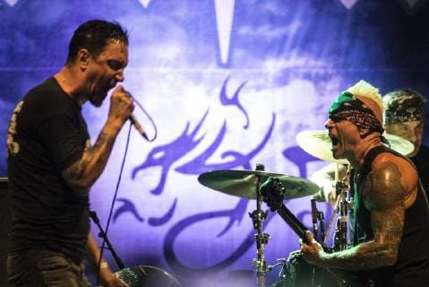 July 4, 2018 - Milan,Italy-July 4, 2018: Sick of It All, american punk hardcore band performs live at Carroponte Festival in Milan - ZUMAg210 20180704_zbp_g210_077 Copyright: xStefanoxGuidix
