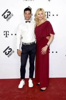 Giliardi de Camargo and Veronica Ferres at the 19 award ceremony of the 13th Street Shocking Short Award 2018 at the 36th Munich Film Festival 2018 at the Alte Akademie München 04 07 2018 Foto:xP.xSchönbergerx xFuturexImage