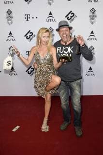 Michel Guillaume with girlfriend Georgia Schultze at the 19 th Street Shocking Short Award 2018 at the 36 Munich Film Festival 2018 at the Alte Akademie München 04 07 2018 Foto:xP.xSchönbergerx xFuturexImage