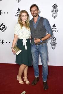 Sarah Thonig and Ben Blaskovic at the 19th ceremony of the 13th Street Shocking Short Award 2018 at the 36th Munich Film Festival 2018 at the Alte Akademie München 04 07 2018 Foto:xP.xSchönbergerx xFuturexImage