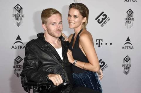 Samuel Koch with his wife Sarah Elena Koch at the 19th 13th Street Shocking Short Award 2018 at the 36th Munich Film Festival 2018 at the Alte Akademie München 04 07 2018 Foto:xP.xSchönbergerx xFuturexImage