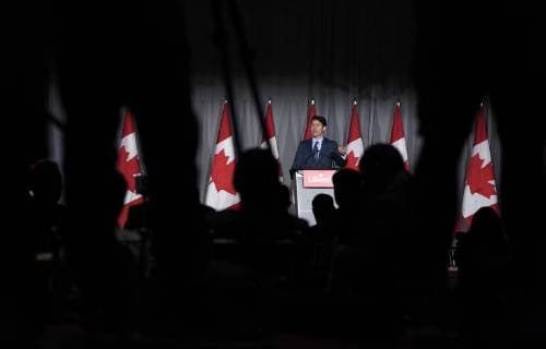 July 5, 2018 - Brampton, Spain - Justin Trudeau, Leader of the Liberal Party of Canada, speaking to supp orters at a Liberal fundraising event in Brampton, Canada on July 5, 2018. Brampton Spain  - ZUMAn230 20180705_zaa_n230_491 Copyright: xArindamxShivaanix