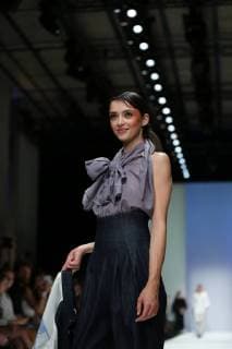 Berlin: Fashion Awards by ACTE Berlin: The photo shows models on the catwalk with the collection spring summer 2019 of the designer Julia Velazquez Berlin Berlin-Mitte Germany  SimonexKuhlmey