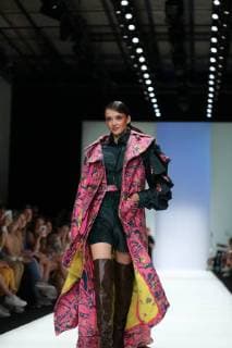 Berlin: Fashion Awards by ACTE Berlin: The photo shows models on the catwalk with the collection spring summer 2019 of the designer Sanna Schubert Berlin Berlin-Mitte Germany  SimonexKuhlmey