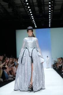Berlin: Fashion Awards by ACTE Berlin: The photo shows models on the catwalk with the collection spring summer 2019 of the designer Malin Busck Berlin Berlin-Mitte Germany  SimonexKuhlmey