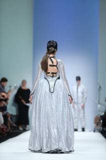 Berlin: Fashion Awards by ACTE Berlin: The photo shows models on the catwalk with the collection spring summer 2019 of the designer Malin Busck Berlin Berlin-Mitte Germany  SimonexKuhlmey