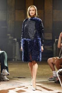 Model at the Lutz Huelle Fashion Show at the Fashion Week Berlin Spring Summer 2019 in the Halle am Berghain Berlin 06 07 2018 Foto:xF.xKernx xFuturexImage