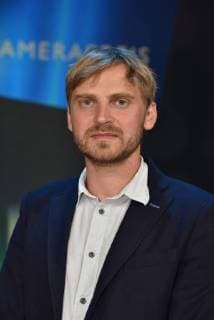 Award Winner Sergej Amirdzhanov Camera for Three Angels for Russia Faith Hope Love documentary film poses on 07 07 2018 in Cologne during a photo session for the award ceremony of the 28 German Camera Award in Cologne