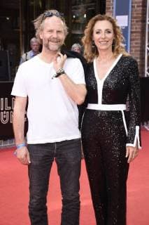 Philip Groening and Diana Iljine at the Award Ceremony of the 36th Munich Film Festival 2018 with the premiere of Anon in the Gasteig Carl Orff Saal Munich 07 07 2018 Foto:xP.xSchönbergerx xFuturexImage