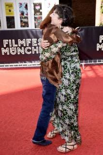 Amanda Plummer and Meret Becker at the Award Ceremony of the 36th Filmfest München 2018 with the premiere of Anon at the Gasteig Carl Orff Saal Munich 07 07 2018 Foto:xP.xSchönbergerx xFuturexImage
