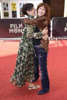Meret Becker and Amanda Plummer at the Award Ceremony of the 36 Filmfest München 2018 with the premiere of Anon at the Gasteig Carl Orff Saal Munich 07 07 2018 Foto:xP.xSchönbergerx xFuturexImage