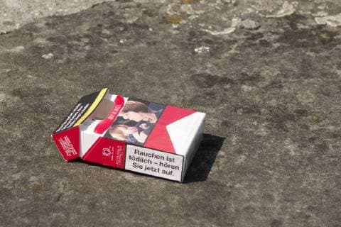 Zigarettenschachtel - Zigarettenschachtel *** Cigarette Box Cigarette Box  1065512244