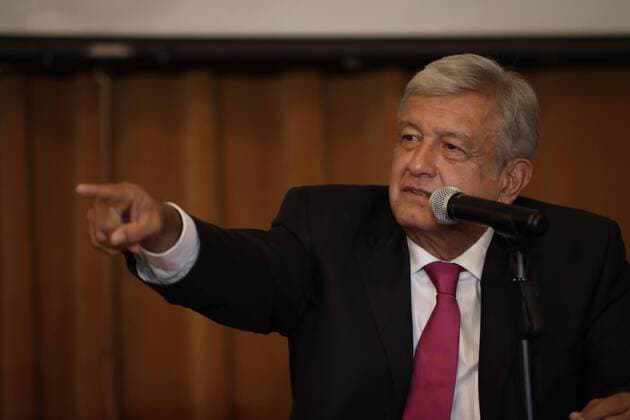 July 11 2018 EUM20180711NAC15 JPG CITY OF MEXICO Transition Transition AMLO At the end of a meeting with the senators and deputies elected by Morena Andres Manuel Lopez Obrador virtual president-elect offered a press conference Photo Agency THE UNIVERSAL Juan Carlos Reyes Garcia AFBV  - ZUMAu78_ 20180711_zaf_u78_038 Copyright: xJuanxCarlosxReyesxGarciAx
