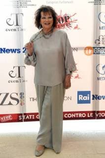 Taormina: Signing of the Taormina Charter for violence against women. In the picture: Claudia Cardinale  Copyright: xMaurizioxD Avanzox xIPAx xMaurizioxDxAvanzox