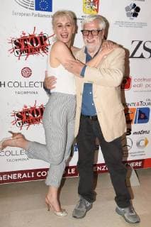Taormina: Presentation prized at the Nations prize. In the picture: Marina Rocco and Claudio Masenza  Copyright: xMaurizioxD Avanzox xIPAx xMaurizioxDxAvanzox