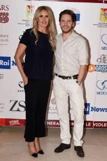 Taormina: Presentation prized at the Nations prize. In the picture: Daniel Bruhl and Tiziana Rocca  Copyright: xMaurizioxD Avanzox xIPAx xMaurizioxDxAvanzox