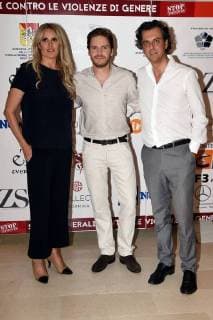Taormina: Presentation prized at the Nations prize. In the picture: Daniel Bruhl and Tiziana Rocca with Michel Curatolo  Copyright: xMaurizioxD Avanzox xIPAx xMaurizioxDxAvanzox
