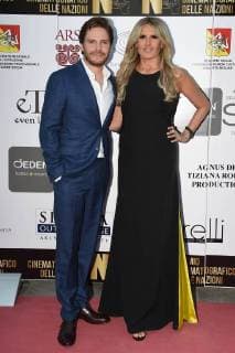 Taormina: Cinematic Nations Award Evening. Photo: Tiziana Rocca with Daniel Bruhl  Copyright: xMaurizioxD Avanzox xIPAx xMaurizioxDxAvanzox