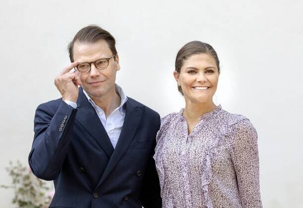 14-07-2018 Oland Swedish royal family during the festivities for the crown princess her 41st birthday at Solliden palace in Oland, Sweden. Princess Victoria and Prince Daniel  Copyright: xPPE NIEBOERx