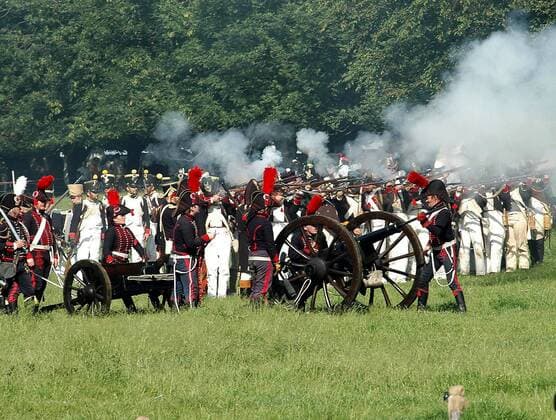 20060617 - WATERLOO, BELGIUM: Some 900 actors are gathered, Saturday 17 June 2006, in Waterloo to play a remake of Napoleon Bonaparte s last battle, fought on 18 June 1875 in Waterloo. JACQUESxCOLLET  x4483393x