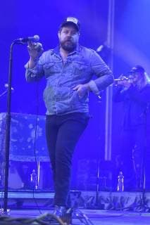 US singer Nathaniel Rateliff performs with The Night Sweats band during the 17th Colours of Ostrava music festival, on July 18, 2018, in Ostrava, Czech Republic. (CTKxPhoto JaroslavxOzana) CTKPhotoP201807180934101  JAO 17