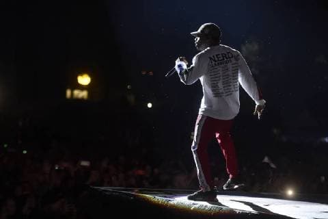 U.S. music group N.E.R.D performs during the 17th Colours of Ostrava music festival in Dolni Vitkovice complex, Ostrava, Czech Republic, July 18, 2018. (CTKxPhoto JaroslavxOzana) CTKPhotoP201807180978601  JAO 25