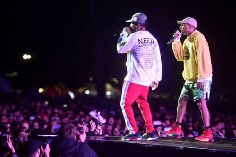U.S. music group N.E.R.D performs during the 17th Colours of Ostrava music festival in Dolni Vitkovice complex, Ostrava, Czech Republic, July 18, 2018. (CTKxPhoto JaroslavxOzana) CTKPhotoP201807180982001  JAO 29