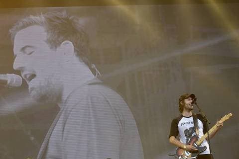 Kensington, a Dutch rock band, performs during the 17th Colours of Ostrava music festival in Dolni Vitkovice complex, Ostrava, Czech Republic, July 19, 2018. (CTKxPhoto JaroslavxOzana) CTKPhotoP201807190936201  JAO 01