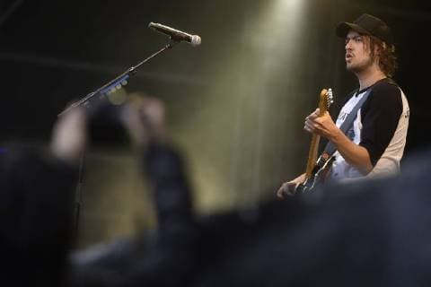 Kensington, a Dutch rock band, performs during the 17th Colours of Ostrava music festival in Dolni Vitkovice complex, Ostrava, Czech Republic, July 19, 2018. (CTKxPhoto JaroslavxOzana) CTKPhotoP201807190936601  JAO 05