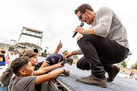July 19, 2018 - Twin Lakes, Wisconsin, U.S - CALE DODDS during the Country Thunder Music Festival in Twin Lakes, Illinois Twin Lakes U.S. - ZUMAs135 20180719_zap_s135_034 Copyright: xDanielxDeSloverx