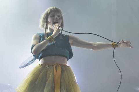 Norwegian singer Aurora performs during the 17th Colours of Ostrava music festival in Dolni Vitkovice complex, Ostrava, Czech Republic, July 19, 2018. (CTKxPhoto JaroslavxOzana) CTKPhotoP201807191061401  JAO 23