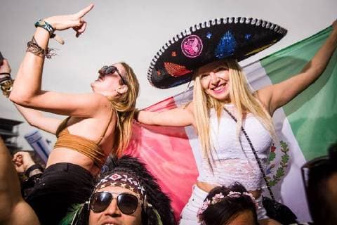Illustration picture shows the first day of the Tomorrowland music festival, Friday 20 July 2018. The 14th edition of Tomorrowland electronic music festival takes place at the De Schorre terrain in Boom from 20 to 22 July 2017 and from 27 to 29 July 2018.  JAMESxARTHURxGEKIERE 05389879