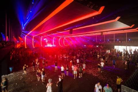Illustration picture shows the first day of the Tomorrowland music festival, Friday 20 July 2018. The 14th edition of Tomorrowland electronic music festival takes place at the De Schorre terrain in Boom from 20 to 22 July 2017 and from 27 to 29 July 2018.  JAMESxARTHURxGEKIERE 05389855