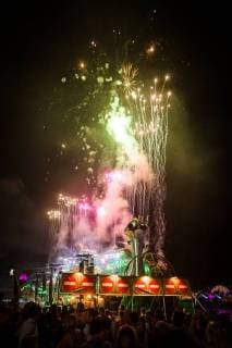 Illustration picture shows the first day of the Tomorrowland music festival, Friday 20 July 2018. The 14th edition of Tomorrowland electronic music festival takes place at the De Schorre terrain in Boom from 20 to 22 July 2017 and from 27 to 29 July 2018.  JAMESxARTHURxGEKIERE 05389944