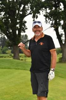 Sascha Hehn 31 Kaisercup 2018 Golfing Golfing Pinning Porsche Golf Course Charity Golf Tuning in Favor of the Franz Beckenbauer Foundation Bad Griesbach 21 July 2018