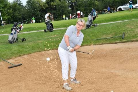Andrea Spatzek 31 Kaisercup 2018 Golfing Golfing Pinning Porsche Golf Course Charity Golf Tuning in Favor of the Franz Beckenbauer Foundation Bad Griesbach 21 July 2018