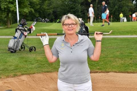 Andrea Spatzek 31 Kaisercup 2018 Golfing Golfing Pinning Porsche Golf Course Charity Golf Tuning in Favor of the Franz Beckenbauer Foundation Bad Griesbach 21 July 2018