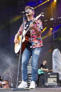 July 21, 2018 - Brooklyn, Michigan, U.S - LOCASH performs for fans at the Faster Horses Country Music Festival. Brooklyn U.S. - ZUMAm242 20180721_zap_m242_020 Copyright: xScottxMapesx