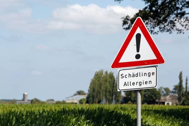 Shield warns of allergy and pests