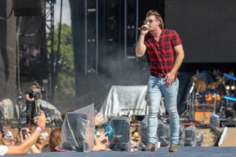 July 22, 2018 - Twin Lakes, Wisconsin, U.S - MORGAN WALLEN during the Country Thunder Music Festival in Twin Lakes, Illinois Twin Lakes U.S. - ZUMAs135 20180722_zap_s135_001 Copyright: xDanielxDeSloverx