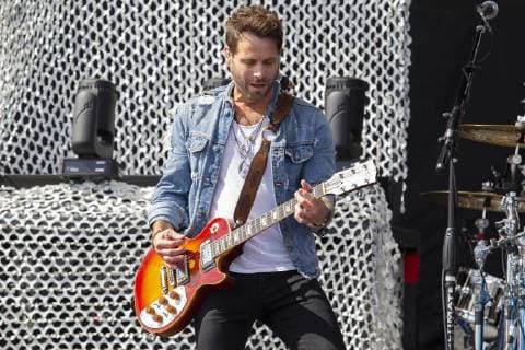 July 22, 2018 - Brooklyn, Michigan, U.S - PARMALEE performs for the fans at the Faster Horses Country Music Festival. Brooklyn U.S. - ZUMAm242 20180722_zap_m242_001 Copyright: xScottxMapesx