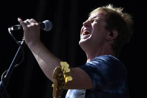 July 22, 2018 - Brooklyn, Michigan, U.S - PARMALEE performs for the fans at the Faster Horses Country Music Festival. Brooklyn U.S. - ZUMAm242 20180722_zap_m242_010 Copyright: xScottxMapesx