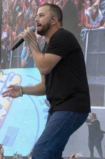 July 22, 2018 - Brooklyn, Michigan, U.S - TYLER FARR performs for the fans at the Faster Horses Country Music Festival. Brooklyn U.S. - ZUMAm242 20180722_zap_m242_023 Copyright: xScottxMapesx