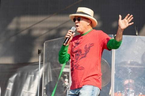 July 22, 2018 - Twin Lakes, Wisconsin, U.S - MARK MILLER of Sawyer Brown during the Country Thunder Music Festival in Twin Lakes, Illinois Twin Lakes U.S. - ZUMAs135 20180722_zap_s135_014 Copyright: xDanielxDeSloverx