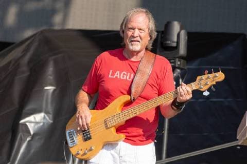July 22, 2018 - Twin Lakes, Wisconsin, U.S - JIM SCHOLTEN of Sawyer Brown during the Country Thunder Music Festival in Twin Lakes, Illinois Twin Lakes U.S. - ZUMAs135 20180722_zap_s135_017 Copyright: xDanielxDeSloverx