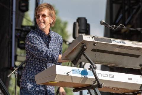 July 22, 2018 - Twin Lakes, Wisconsin, U.S - GREGG HOBIE HUBBARD of Sawyer Brown during the Country Thunder Music Festival in Twin Lakes, Illinois Twin Lakes U.S. - ZUMAs135 20180722_zap_s135_020 Copyright: xDanielxDeSloverx